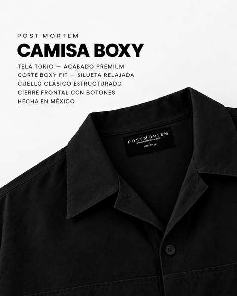 Camisa Boxy - Dark Series
