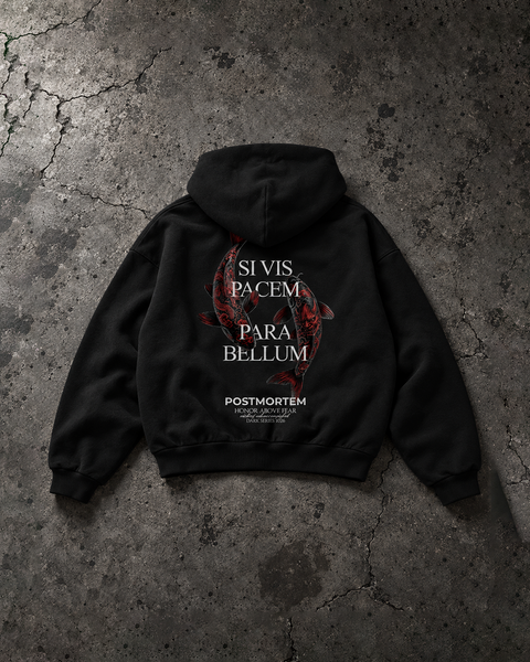 Double Koi - Dark Series - Hoodie